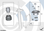 31302298908 - Value Parts&amp;Packages Service and Repair: Repair Kit, Additional Damper Guard Tube for BMW Image