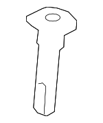 64917GA250MU - Body: Headrest Guide for Subaru: Crosstrek, Forester, Impreza, Legacy, Outback, WRX, WRX STI, XV Crosstrek Image