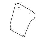 64304AJ03A - Body: Seat Back Panel for Subaru: Outback Image