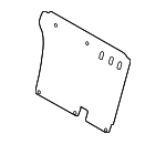 64304AJ02A - Body: Seat Back Panel for Subaru: Outback Image