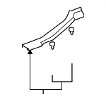 15891921 - Body: Rear Sill Plate for GM Image image