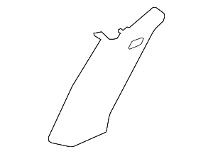 20922011 - Body: Lower Center Pillar Trim for GM Image
