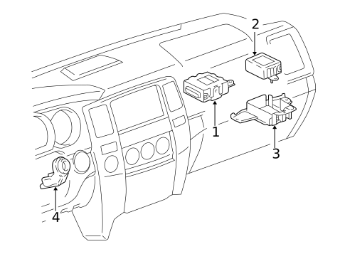 Alarm System for 2009 Toyota 4Runner #0