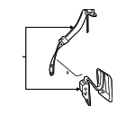 12533277 - : Retractor Assembly for Chevrolet: Cavalier Image
