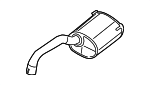 52022312AB - Exhaust: Muffler &amp; Pipe for Mopar Image