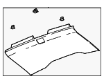 84703365 - : Rear Trim Panel for GM Image