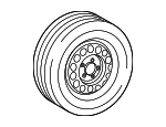 4L0601010A - Tire &amp; Wheel: Spare Tire for Audi Image