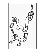 85674240 - Cooling System: Reservoir Hose for Acura Image