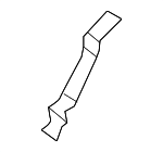 55372806AB - Body: Inner Uniside Bracket for Mopar Image