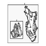 1131047022 - Engine: Front Cover for Scion: iQ Image