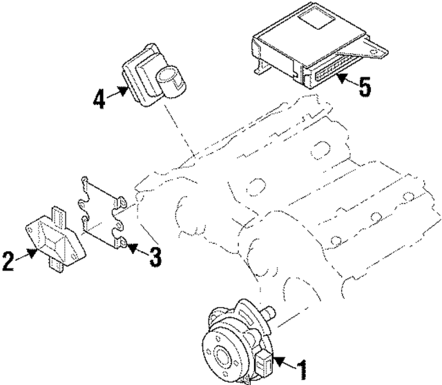 2202097E11 - : Power Transistor for Nissan Image