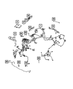 68428825AC - : Headlamp To Dash Wiring for Mopar Image