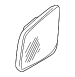 92260425 - : Mirror Glass for Chevrolet: Caprice Image