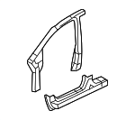 4635SNAA00ZZ - Body: Aperture Panel for Honda: Civic Image