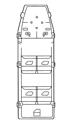 61315A7CB16 - Body: Window Switch for Mini Image