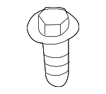 W711685S900 - Body: Bumper Cover Bolt for Ford Image