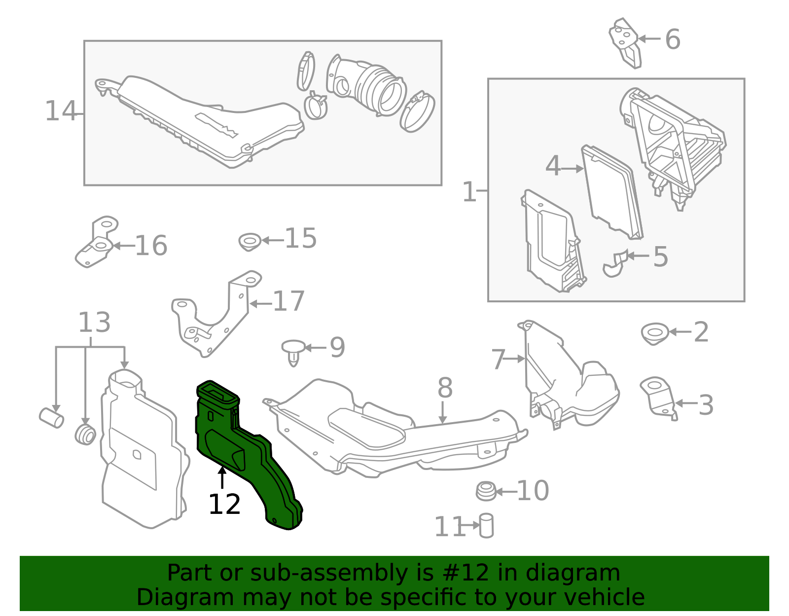 Air Intake Hose - Seamless OEM Engine Airflow 16578-4BA1A | AutoNation ...