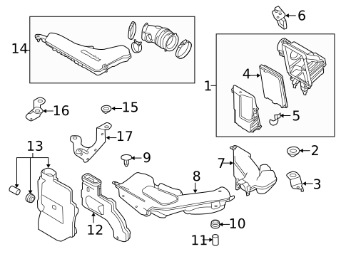 Air Intake for 2019 Nissan Rogue #0