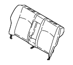 6902B300HD - : Seat Back Cover for Mitsubishi: Mirage G4 Image