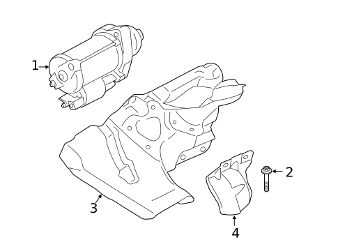 Starter & Related Components for 2022 BMW M760i xDrive #0