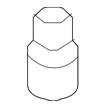 92499EZ50A - HVAC: Liquid Line Cap for Nissan: TITAN, TITAN XD Image