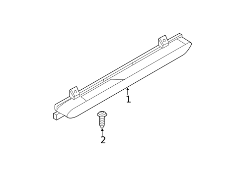 High Mounted Stop Lamp for 2013 Mini Cooper #0