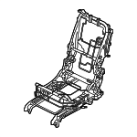 64323XC03A - Body: Seat Frame for Subaru Image