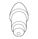 GP9B33691 - Brakes: Brake Bleeder Screw for Mazda: 2, 6, CX-3, CX-5, CX-7, CX-9, MPV, MX-30 EV, RX-8 Image