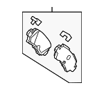 TAY02648Z - : Brake Pads for Mazda: CX-9 Image