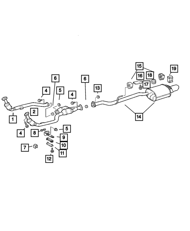 5135435AA - : Exhaust Seal for Mopar Image