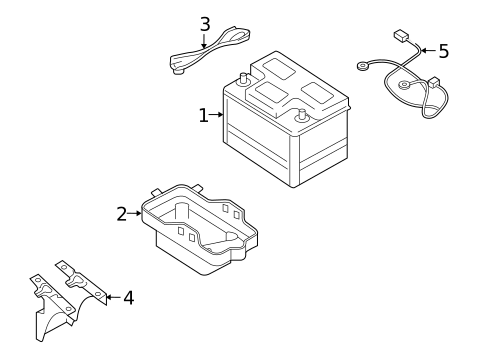 Battery for 2007 Mercury Mariner #0