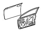 6700102461 - Body: Door Shell for Toyota Image