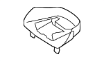 29797500009051 - Body: Lower Cover for Mercedes-Benz Image