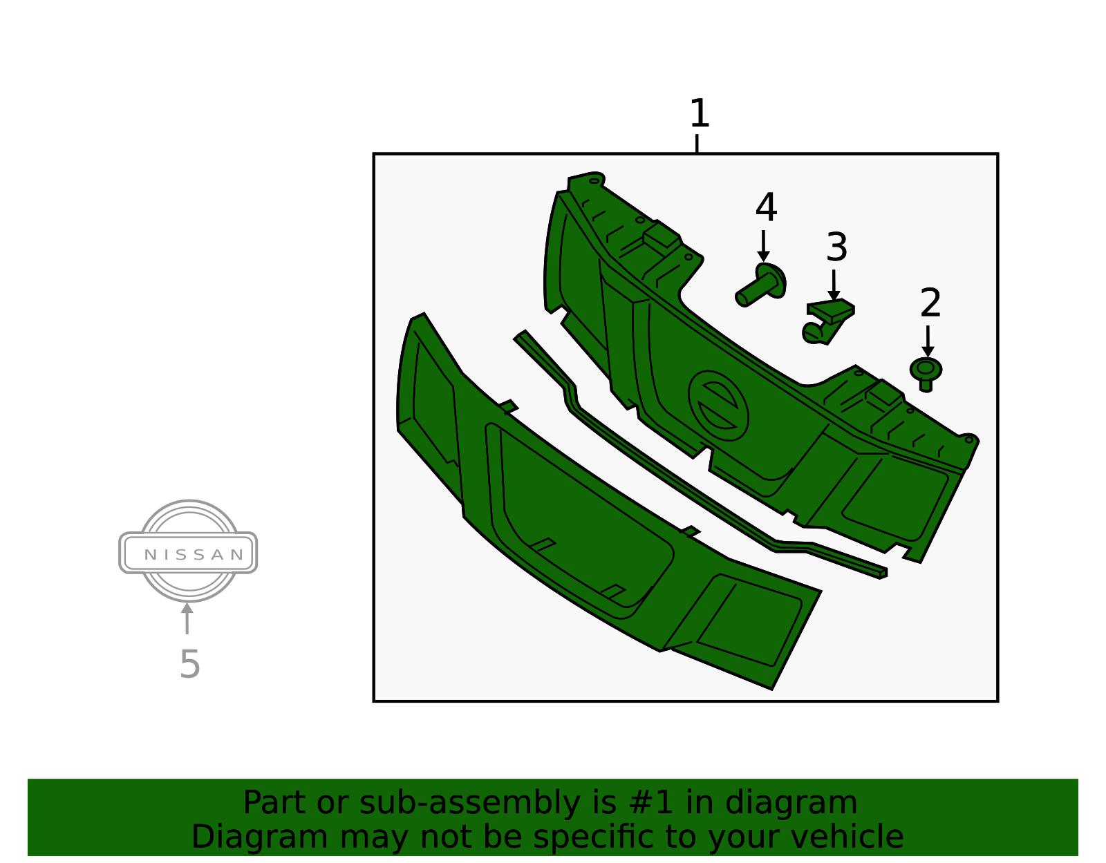2009-2013 Nissan Xterra Grille Assembly 62310-ZL00A | OEM Parts Online