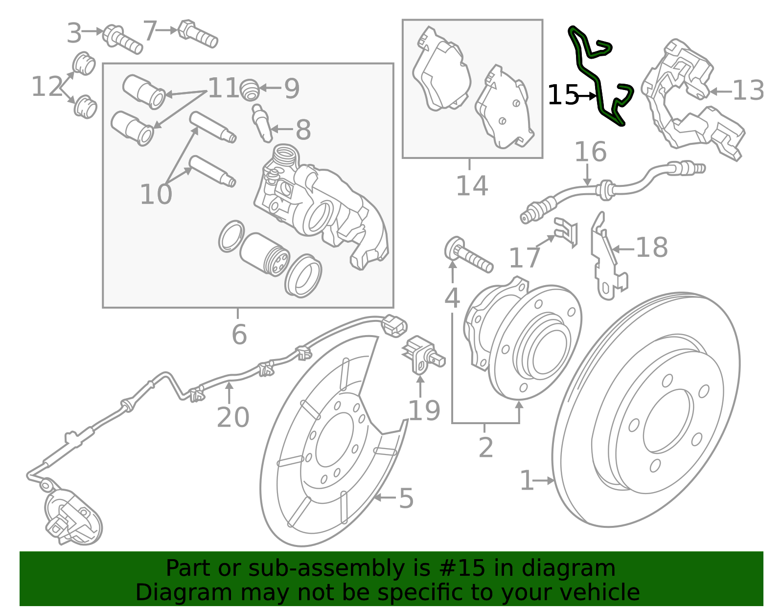 BPYK-26-380A - Disc Brake Spring 2004-2015 Mazda | Mazda-Parts