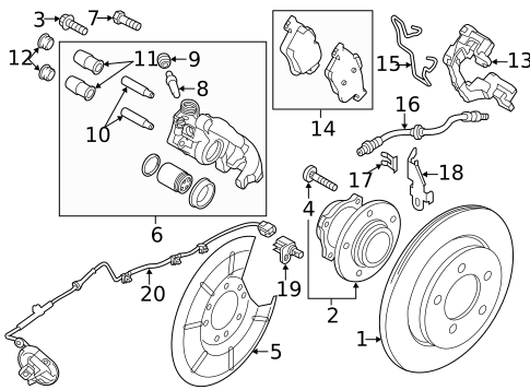 Hardware, Fasteners & Fittings for 2015 Mazda 5 #0