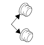 EC2533684 - : Disc Brake Caliper Pin Boot for Mazda: 5, CX-30, Tribute Image