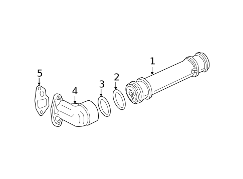 Oil Cooler for 1999 Ford F-250 Super Duty #1