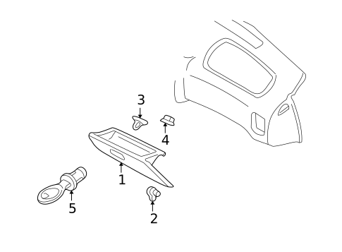 Instrument Panel for 1999 INFINITI QX4 #1