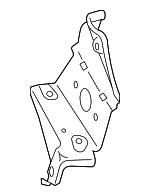 8671935010 - Electrical: Transceiver Lower Bracket for Lexus: GX460 Image