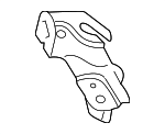 8671935020 - Electrical: Transceiver Upper Bracket for Lexus: GX460 Image