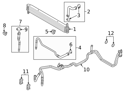Trans Oil Cooler for 2012 Ford F-150 #0