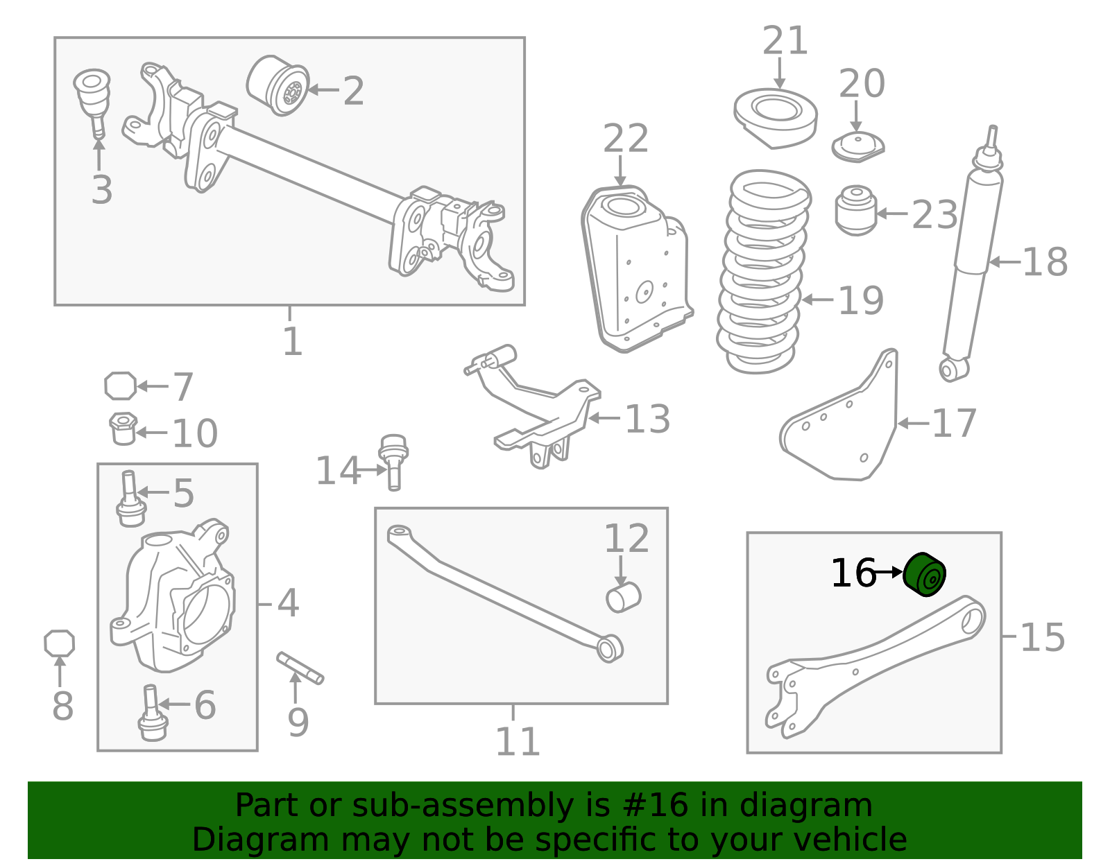 Radius Arm Insulator 5C3Z-3B203-A | OEM Parts Online