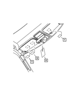 4664294AB - Labels All Vehicle Locations: Air Bag Warning Label for Mopar Image