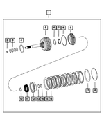 68637535AA - Transmission: Automatic Transmission Clutch Kit for Mopar Image