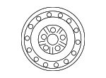 42611AA031 - : Wheel, Alloy for Toyota Image
