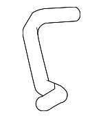 472340E250 - : Reservoir Hose for Lexus: TX500h, TX550h+ Image