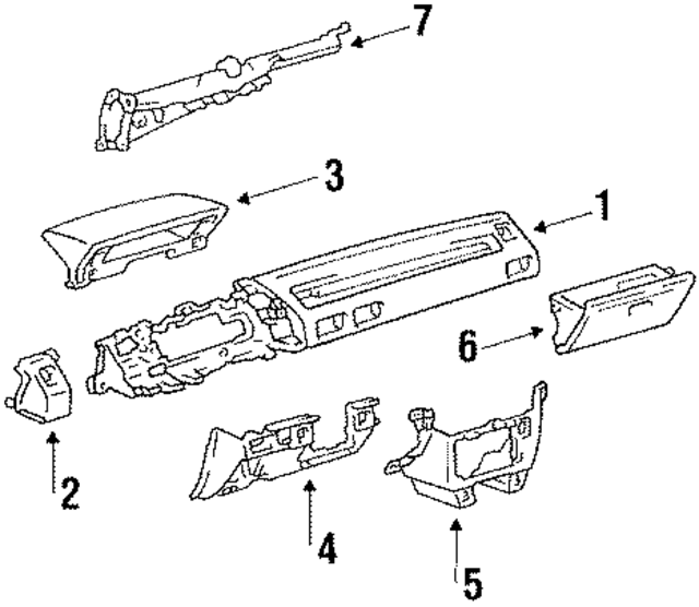 17982274 - Body: Instrument Panel for GM Image