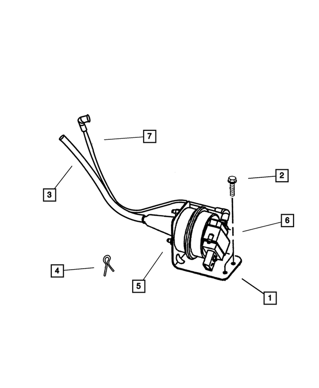 52109529AD - Fuel: Speed Control Vacuum Harness for Mopar Image