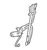 GD7B58560A - Body: Window Regulator for Mazda: 626 Image